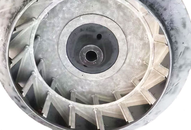 耐磨陶瓷在风机叶轮上的应用