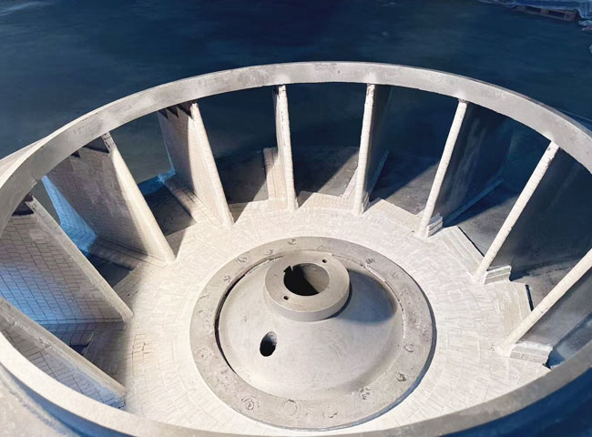 电厂烟气循环风机叶轮陶瓷防磨