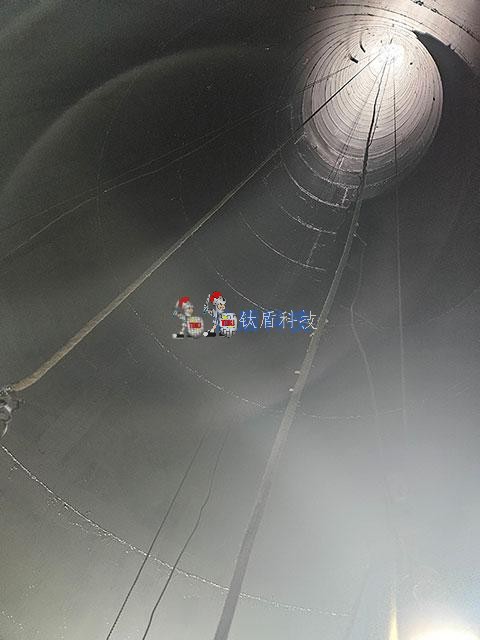 ​雅安西南水泥烟囱内壁防腐施工