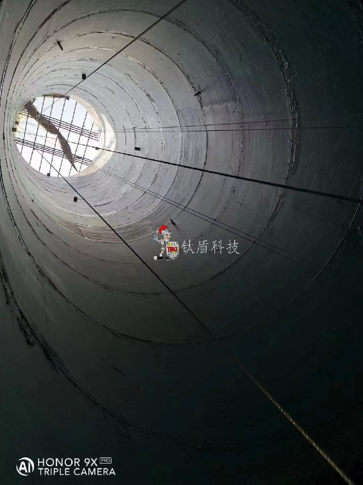 石墨烯防腐涂料在水泥系统窑尾烟囱内壁的应用