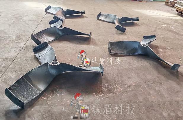 江苏南热电厂浆液循环泵、搅拌器叶轮碳化硅防磨修复