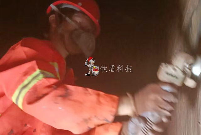 宝鸡众喜金陵河水泥收尘器防腐施工